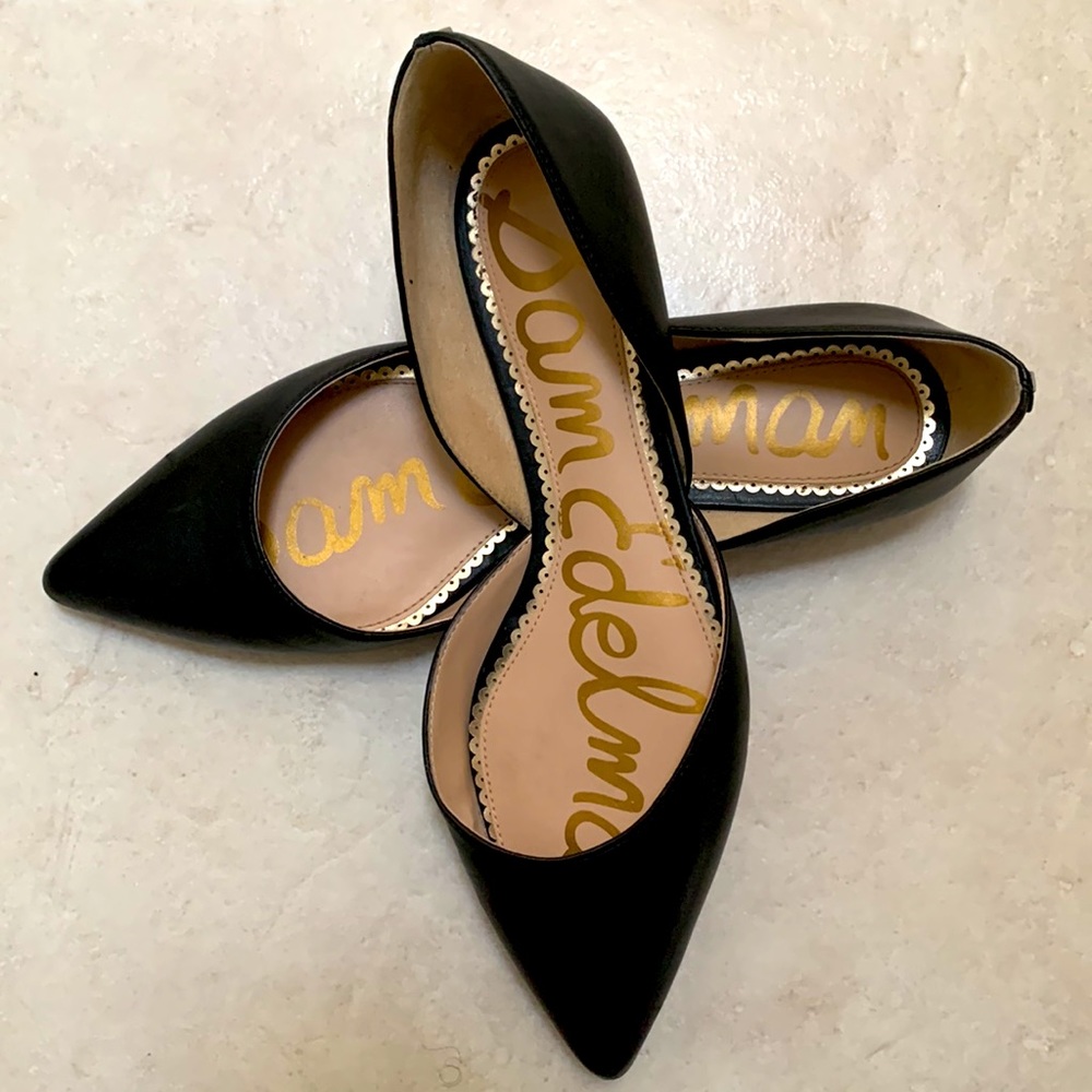 SAM EDELMAN RODNEY BLACK FLATS